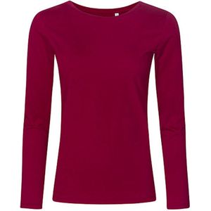 Promodoro Women´s Roundneck T-Shirt Long Sleeve XO1565 - Berry - XS