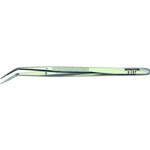Bernstein 5-107 Precisiepincet Spits Gebogen 150 Mm