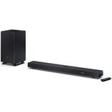 Sharp - HT-SBW53121 - Soundbar - Zwart - 3.1.2 Dolby Atmos met Draadloze Subwoofer