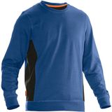 Jobman 5402 Roundneck Sweatshirt 65540220 - hemelsblauw/zwart - XL