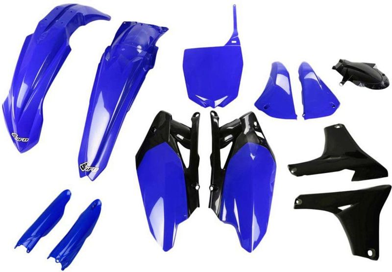 Ufo Yamaha Yzf 450 2011-2013 Yakit311f-089 Fork Protectors & Plastic Set Blauw