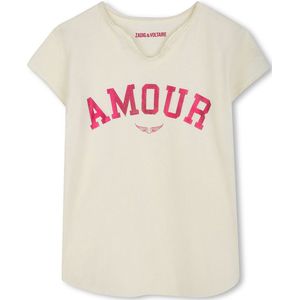 Zadig & Voltaire - X60313 - T-shirt - Katoen - Korte Mouwen - 10P Kleur