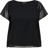 ONLY CARMAKOMA - CARCOKO SS O-NECK TOP WVN - Blouse - Dames