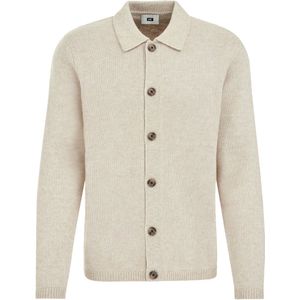 WE Fashion Heren slim fit gebreid vest