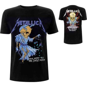 Metallica - Doris Heren T-shirt - S - Zwart