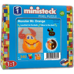 Ministeck GITD Glowmonster Mr. Orange - Travelbox - 340pcs