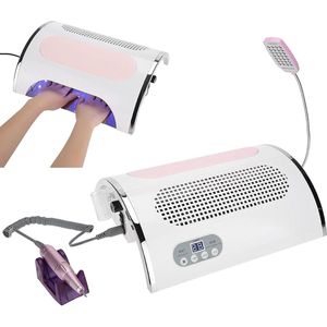 Elektrische Nageldroger - 54 W - 3-in-1 Nagelboormachine - 28 LED-lampjes - 25000 tpm