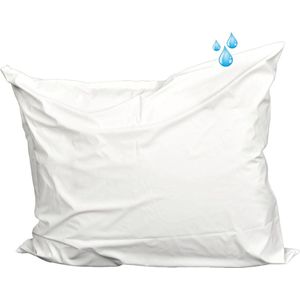 Waterdicht - afwasbaar kussen wit - 60x70 cm