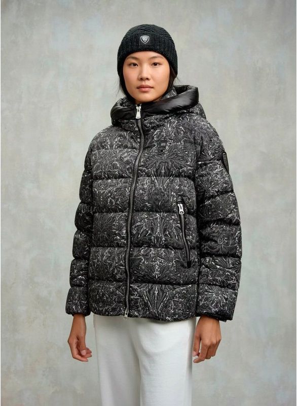 Blauer Liberty Print Donzen Jas