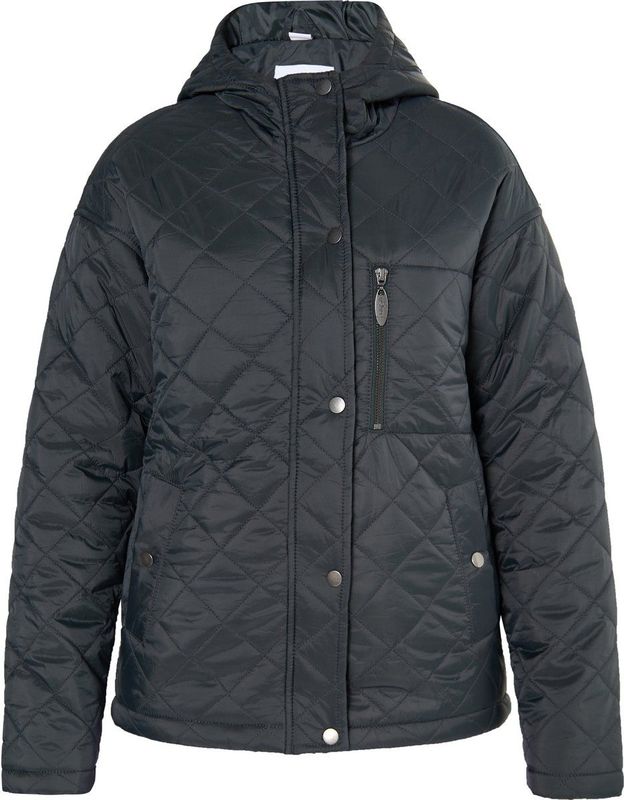 usha - Steppjacke - Lichtgewicht - Met Kapuze - Ruitenpatroon
