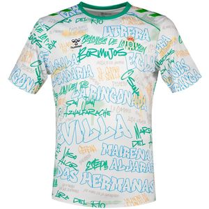 Hummel Real Betis 25/26 Voor De Wedstrijd T-shirt Met Korte Mouwen Beige XL Man