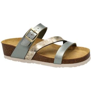 Dr Brinkmann -Dames - metallic - slippers & muiltjes - maat 36