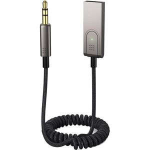 DailySupplies® Bluetooth Receiver Aux - Ontvanger - Carkit - Zwart