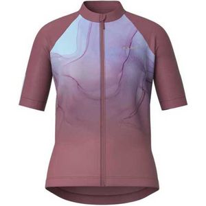 Cube Artline Korte Mouw Wielertrui Rood S Vrouw