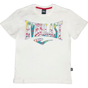 Everlast - T-shirt - Wit - Korte Mouwen - Jongens