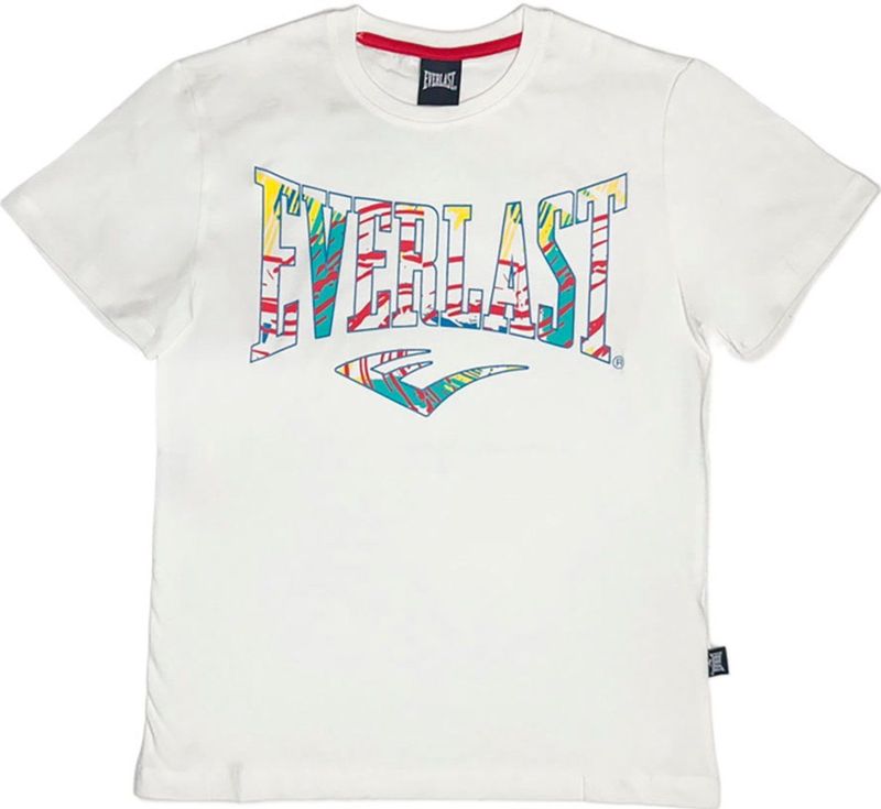 Everlast - T-shirt - Wit - Korte Mouwen - Jongens