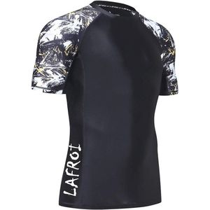 Heren Korte Mouw UPF 50+ Compressie Rash Guard