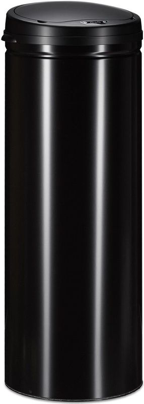 Relaxdays prullenbak - 50 liter - sensor - automatische deksel - staal - 80 x 30 cm - keuken