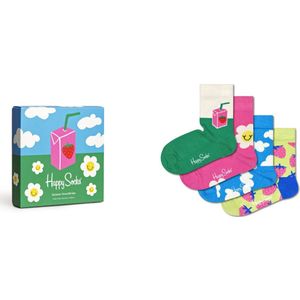 Happy Socks - 4-Pack Summertime Gift Set - Kinderen - Sokken