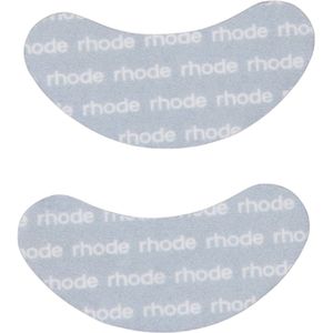 Rhode Peptide Eye Prep - Depuffing Hydrogel Eye Patches - Verkoelende Oogmaskers tegen Wallen & Donkere Kringen - Rhode logo - 6 Paar