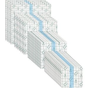 Transparante Zelfklevende Bandage - 100 Stuks - Waterdicht en Flexibel voor Tatoeages en Bloemstukken - Beschermende Douchepleister in 4 Maten