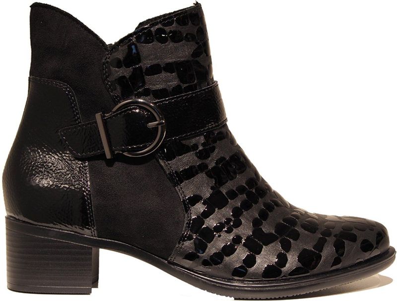 Remonte - R5188 - Enkellaarzen - Schwarz