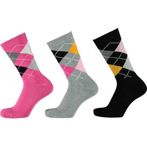 6-Pack Modal Fashion Sokken Apollo 121461001-004 - Roze - Maat 35-38