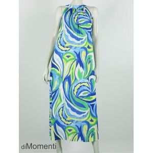 Halterjurk - Maxi - Porto - Mix van Kleuren - One Size (Maat 38 t/m 44)