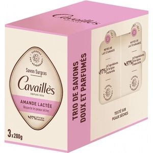 Cavaillès Supervette Melk Amandelzeep 3 x 200 gr