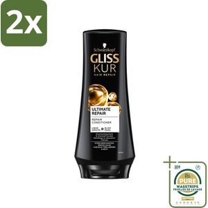 Gliss - Hair Repair - Conditioner voor Ultieme Herstel - 200 ml - Voordeelverpakking - 2 stuks - Haarversterker - Conditioner