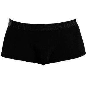 Andrew Christian Sensual Rib Boxer w/ ALMOST NAKED® Black - MAAT S - Heren Ondergoed - Boxershort voor Man - Mannen Boxershort