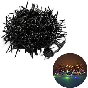 Cheqo® XL Kerstboomverlichting - Clusterverlichting - Kerstlampjes - Led Verlichting - Kerstverlichting - 3000 LED - 22 meter - Binnen en Buiten - Multicolor