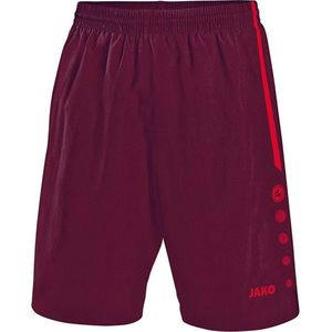 Jako - Shorts Turin - Korte broek Junior Rood - 152 - bordeaux/rood
