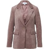 comma - Slim Fit Blazer - Corduroy - Dames - Met Klepzakken