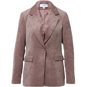 comma - Slim Fit Blazer - Corduroy - Dames - Met Klepzakken