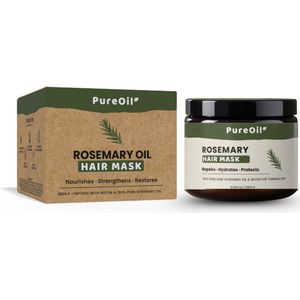 PureOil - Rozemarijn Olie Masker - 300ml - Haargroei Incl. Biotine - Haarmasker - Haarverzorging - Rosemary Oil - Incl. Ebook - Sinterklaas Cadeautjes - Black Friday Deals 2025