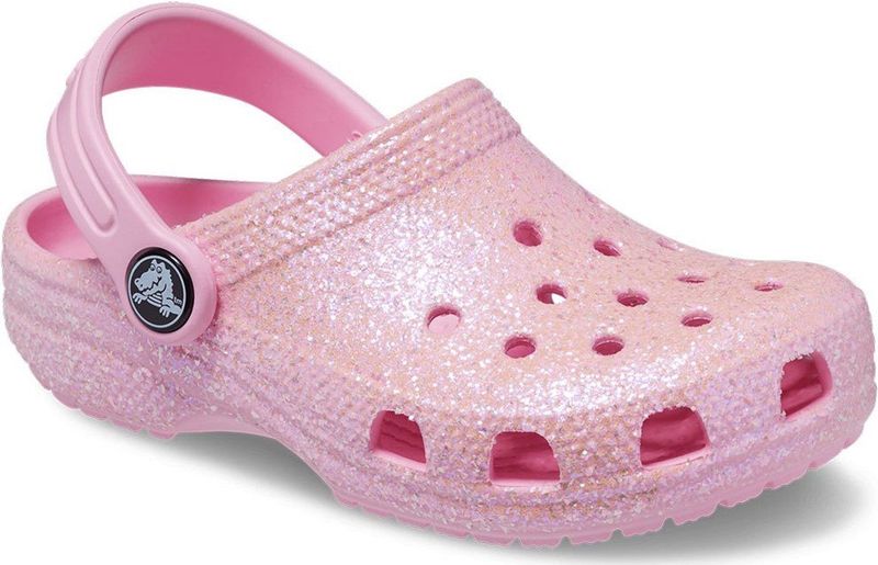 Crocs - Peddler Classic Glitter - Klompen - Flamingo - 19-20 EU
