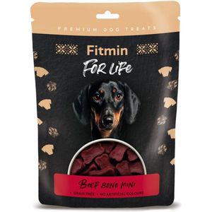 Fitmin For Life Beef mini-bottentraktatie voor honden 5 x 70 g