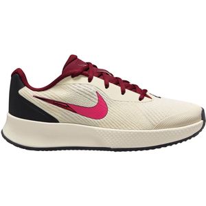 Nike - Vapor Lite 3 Clay - Tennisschoenen - Crème - Donkerrood - Zwart - Roze