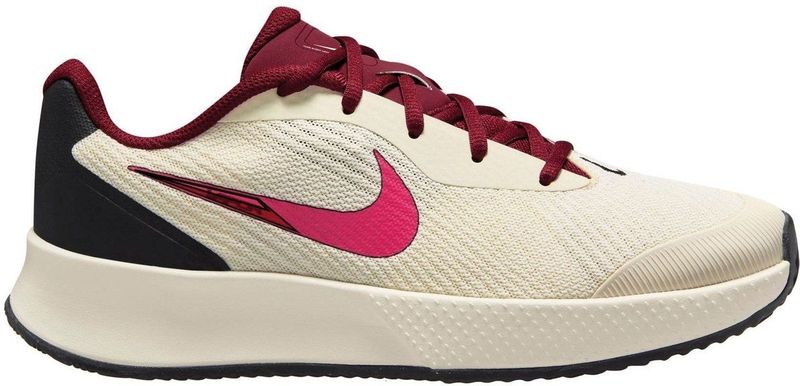 Nike - Vapor Lite 3 Clay - Tennisschoenen - Crème - Donkerrood - Zwart - Roze