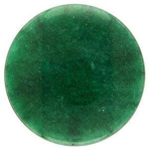 Groene Jade Edelsteen 24mm Munt van MY iMenso