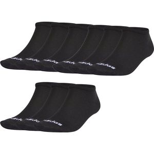 SOKKEN 9 PACK adidas laag uitgesneden sneakersokken, unisex korte sokken