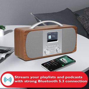 Klokradio met Wekker - Digitale Wekker - Wekkerradio - DAB Plus