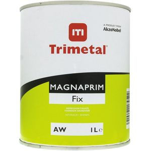 Trimetal Manaprim Fix - Watergedragen dekkende en fixerende grondlaag voor binnen - Kleur RAL 9016 Verkeerswit - 1 L
