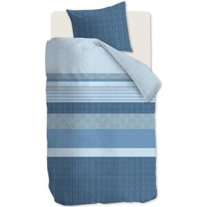 Beddinghouse - Hidde - Dekbedovertrek - Blauw - 140 x 200 / 220 cm - 1-Persoons