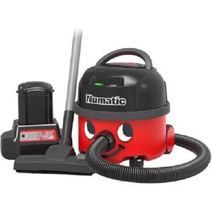 Numatic Batterijstofzuiger NBV190-NX - Stofzuiger met zak - Rood