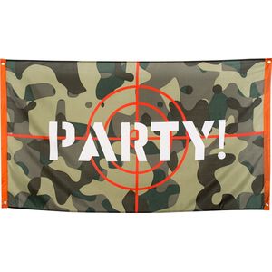 Boland - Polyester Vlag 'PARTY!' - Geen thema - Verjaardag - Feestversiering - NYE - Oudjaarsavond