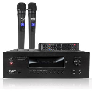 Pyle - Karaoke Bluetooth Audio Verstärker - Zwart - Stereoversterker