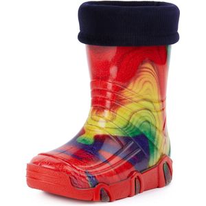 Ladeheid - LA-ZT-Szuwarek - Gevoerd Rubber - Veelkleurige Regenboog - Waterdicht