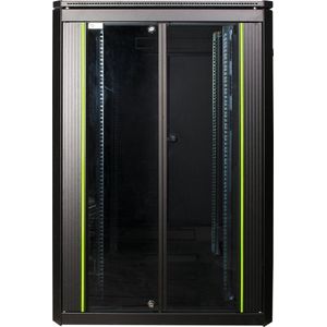 Logon 22U W=800Mm D=800Mm H=1164Mm Data Line Black